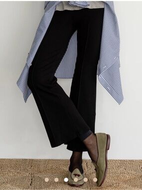 Donni The Rib Kick Flare black